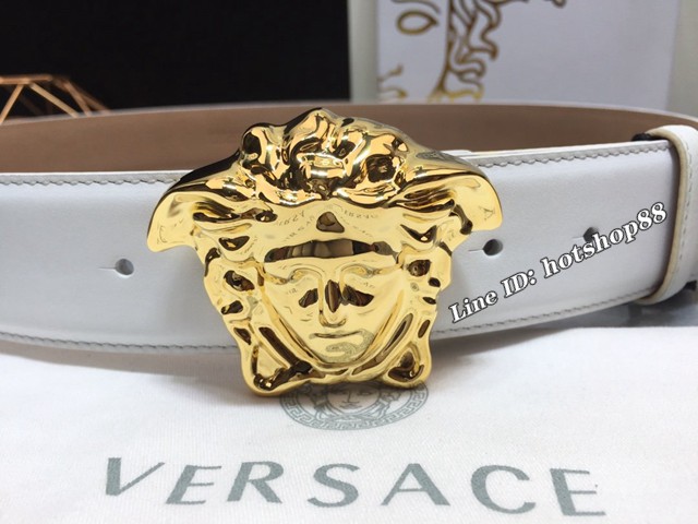 VERSVE男士皮帶 範思哲高端時尚皮帶 範思哲Versace美杜莎頭像裝飾  jjp1286